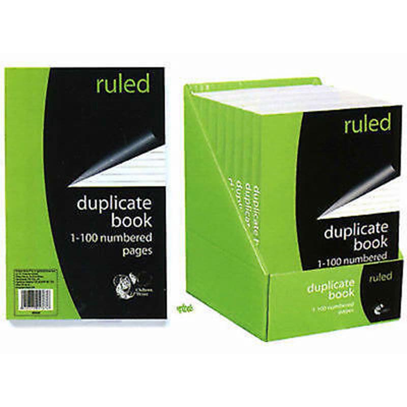 Ruled Duplicate Book