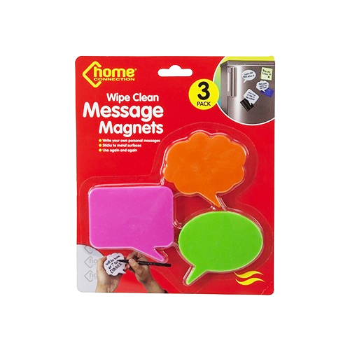 Home Connection Message Magnets Wipe Clean