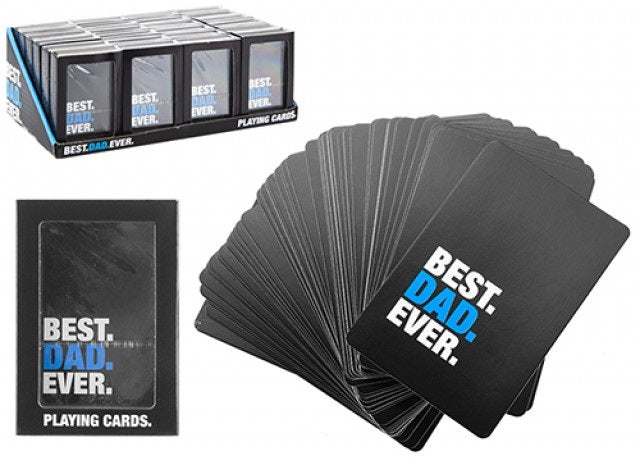 Best. Dad. Ever Playing Cards