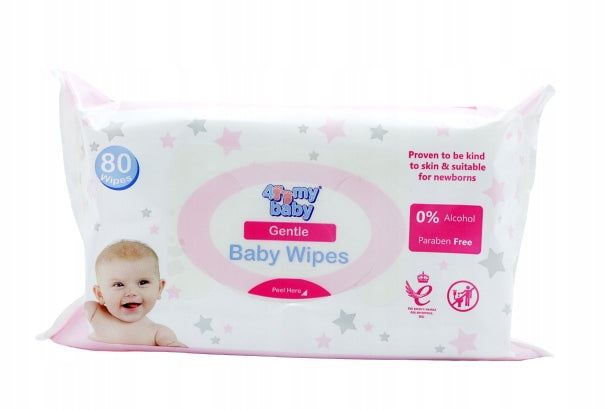 4 My Baby Gently Fragranced Baby Wipes 72's