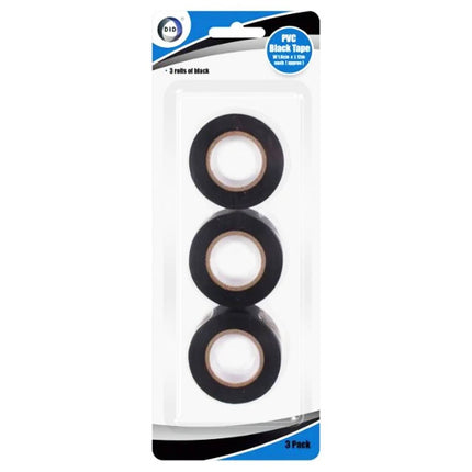 DID PVC TApe Black 1.8cmcx12m