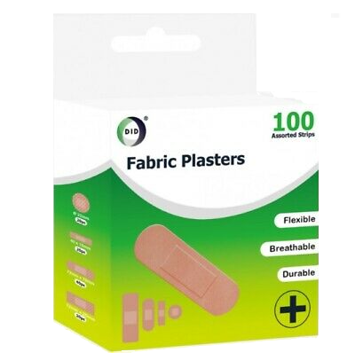 D I D Fabric Plasters 100's