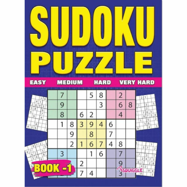Sudoku Puzzle Book-1