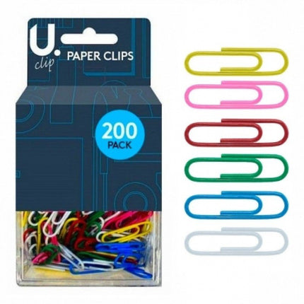 U Paper Clips 200's