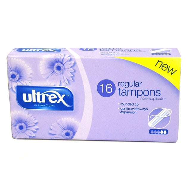 Ultrex Regular Tampons 16's