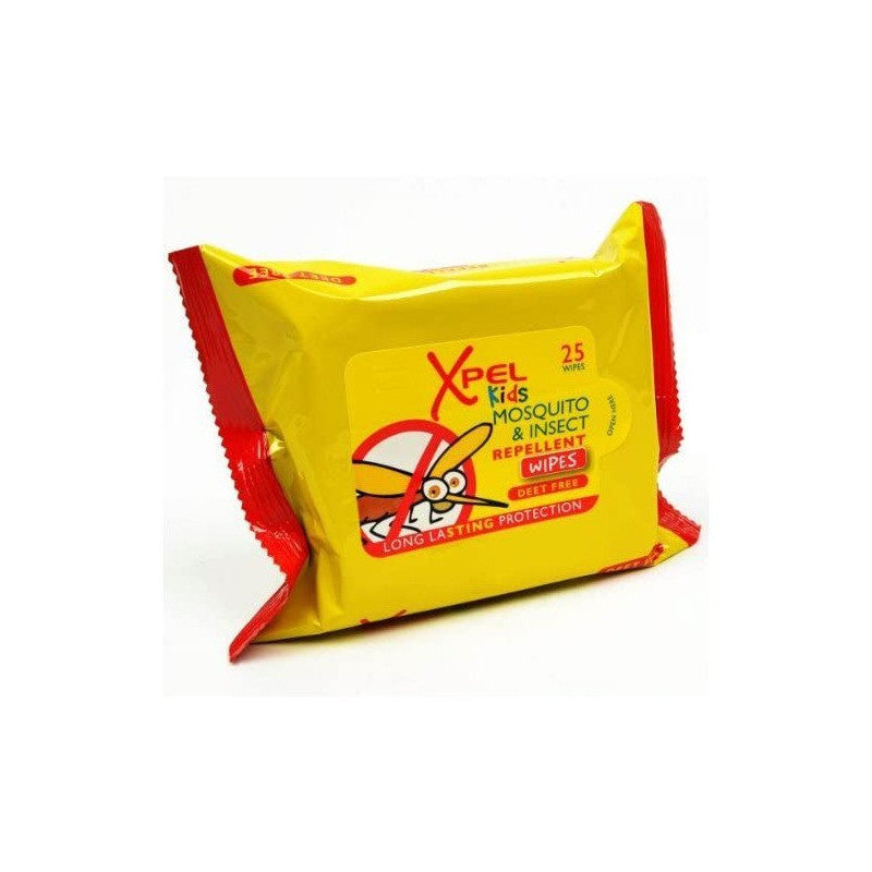 Xpel Kids Mosquito Wipes 25's