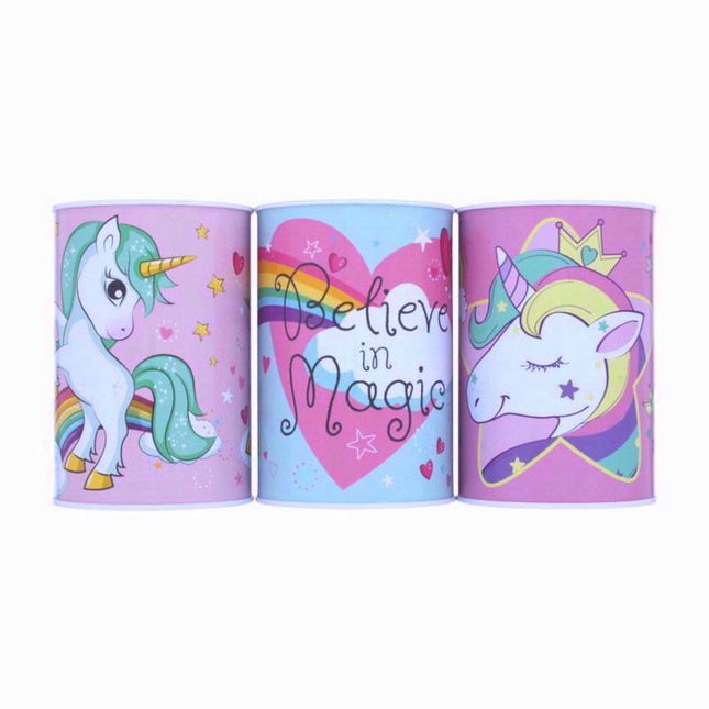 Money Believe In Magic Tin Unicorn