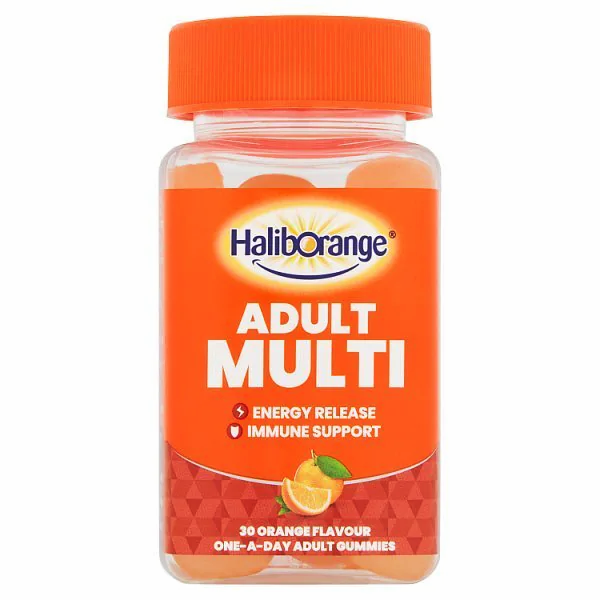 Haliborange Adult Multivitamin Gummies Orange 30's