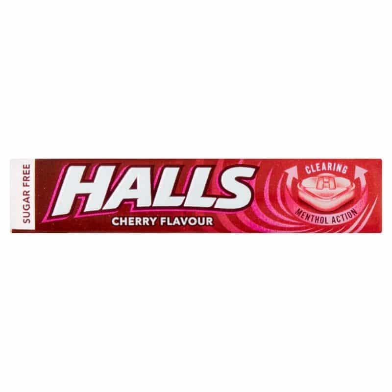 Halls Mentholyptus Cherry S/F 32g