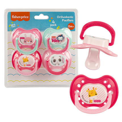 Fisher Price Orthondontic Pacifiers 4pk