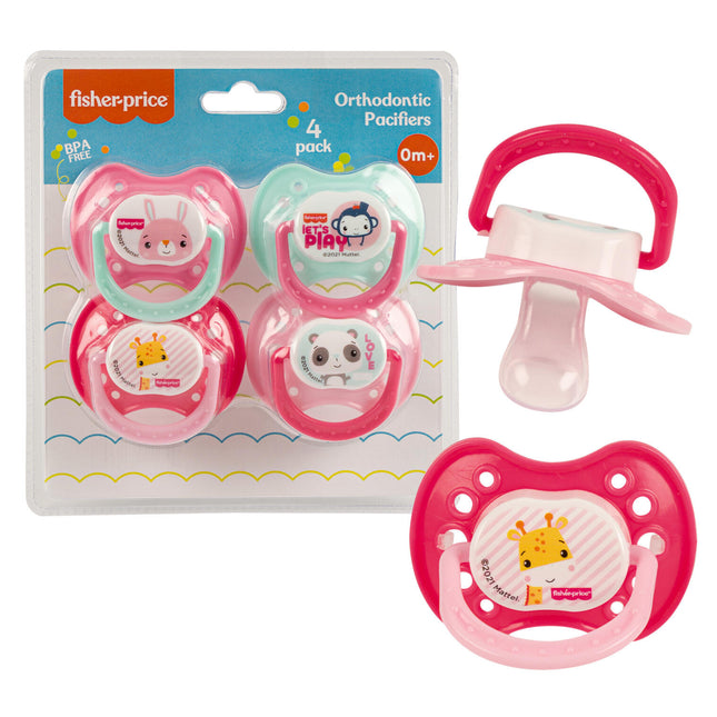 Fisher Price Orthondontic Pacifiers 4pk