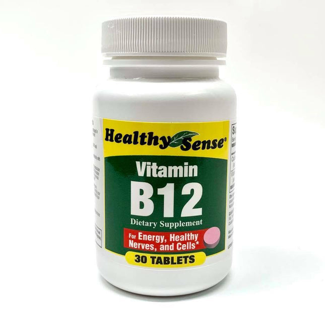 Healthy Sense Vitamin  B12 30 Tabs
