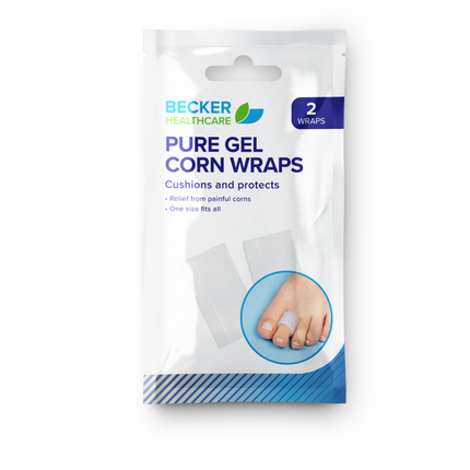 Beckers Healthcare Pure Gel Corn Wraps 2's