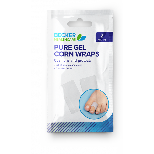 Beckers Healthcare Pure Gel Corn Wraps 2's