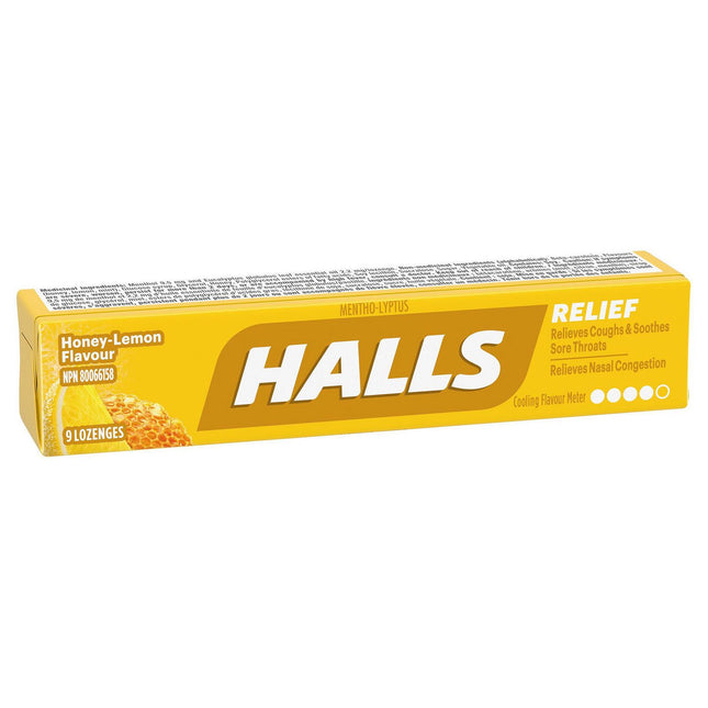 Halls Honey & Lemon 9's
