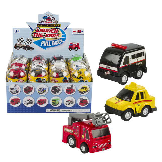Pull-Back Mini Cars