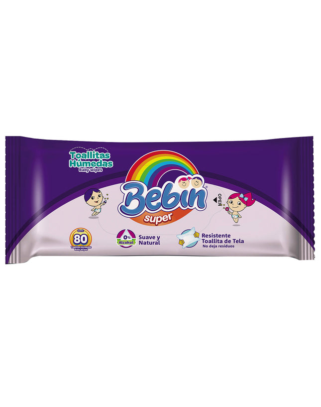 Bebin Super Baby Wipes 80s