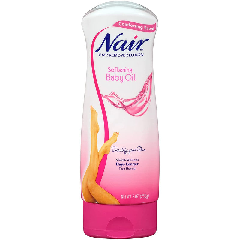 Nair Hair Remover Lotion Baby Oil 9oz