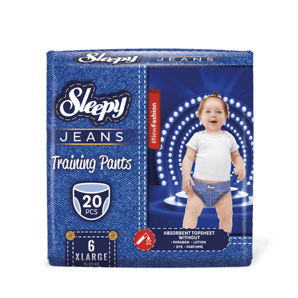 Sleepy Jeans Training Pants No. 6 XL 20pk
