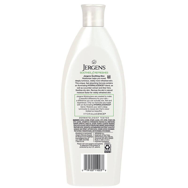 Jergens Soothing Aloe Relief Hydrates&Rel. 10oz