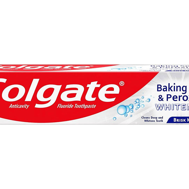 Colgate B/Soda & Peroxide Brisk Mint Toothpaste 8oz