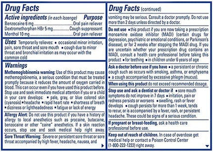 Chloraseptic Total Wild Cherry Lozenges 15s