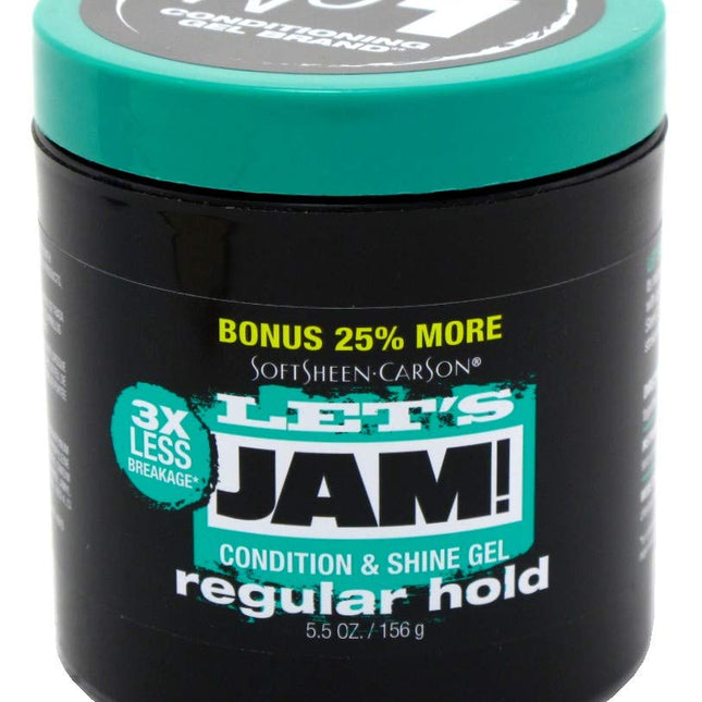 Softsheen Let's Jam Regular Hold Gel 5.5oz