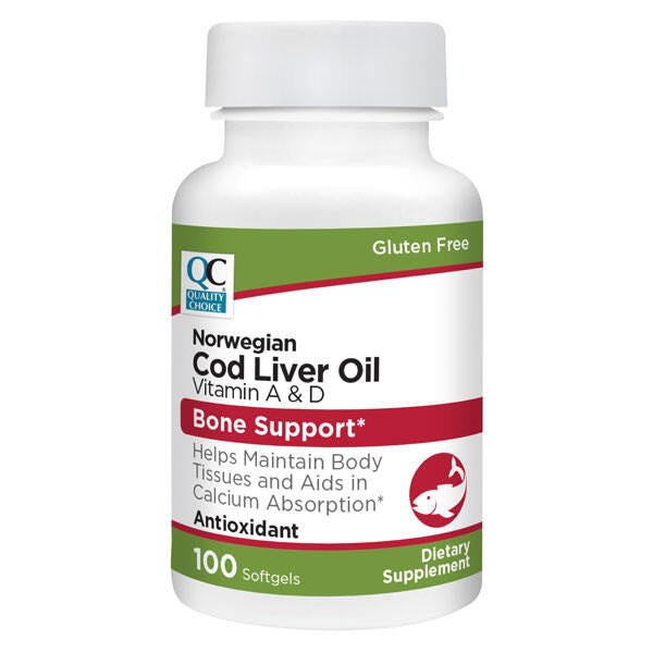 QC Cod Liver Oil Softgels 100's