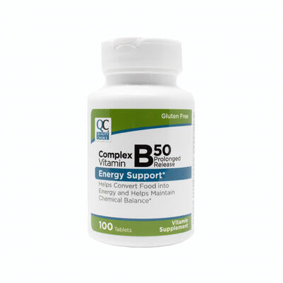 QC Vitamin B50 Complex Tablets 100s