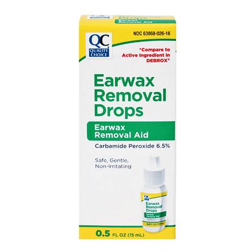 Quality Choice Ear Wax Removal Drops 0.5oz