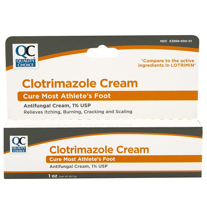 QC Clotrimazole Cream 1oz