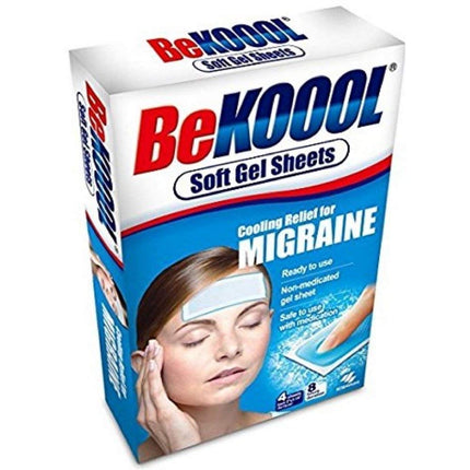 Bekoool Soft Gel Sheets Migraine 4's