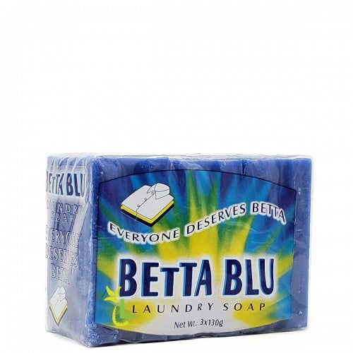 Betta Blu Laundry Soap 24/130g  3pk