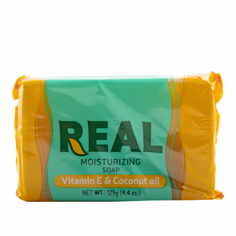 Real Moisturizing Soap Vit E & C/Nut Oil 3 x 125g