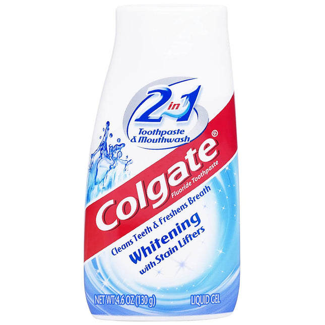 Colgate 2-in-1 Whitening Toothpaste & Mouthwash 4.6oz