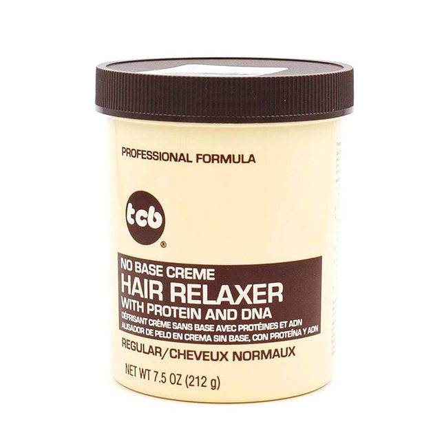 TCB No Base Creme Hair Relaxer Regular 7.5oz