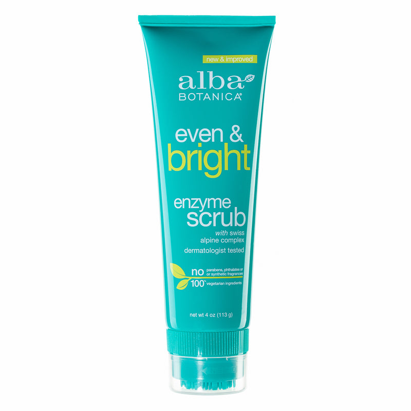 Alba Even & Bright Enzyme Scrub 4oz