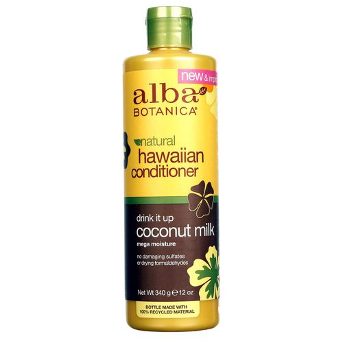 Alba Botanica More Moisture Conditioner Coconut Milk 12oz