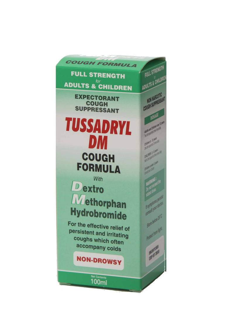 Tussadryl DM Expectorant Non-Drowsy 100ml