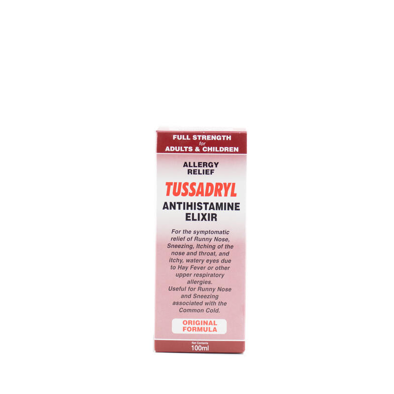 Tussadryl Antihistamine Elixir Original 100ml