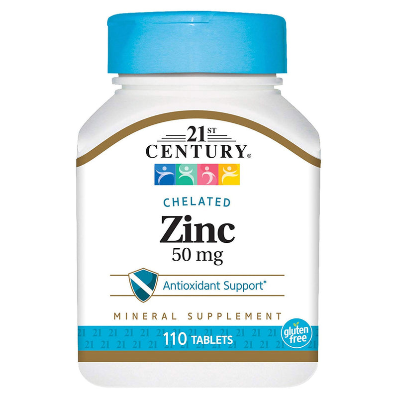 21st Century Zinc 50mg Tabs 110s