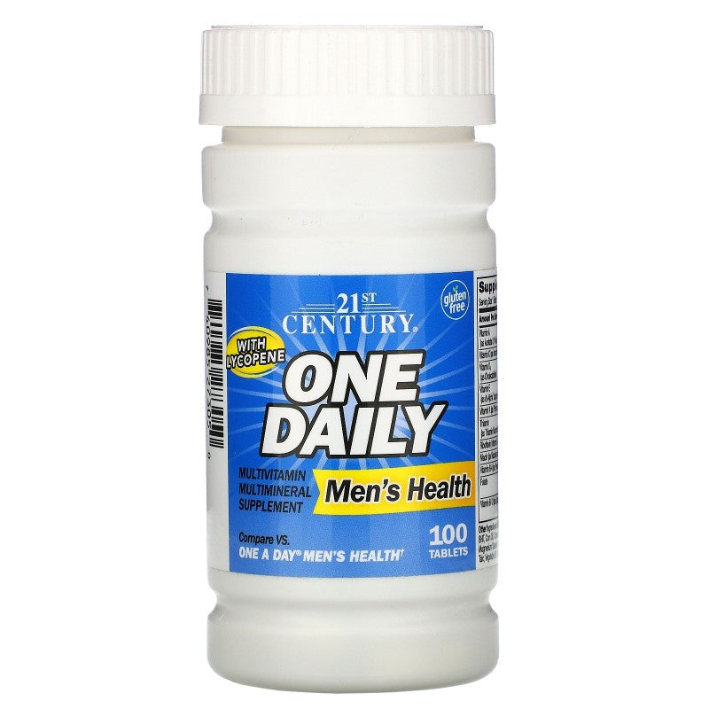21ST Century One Daily Men's Vitamins Tabs 100s