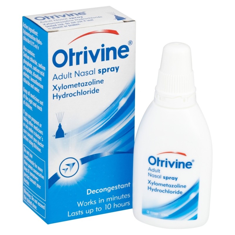 Otrivine Adult Spray 0.1% 10ml