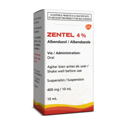 Zentel 4% Suspension 10ml