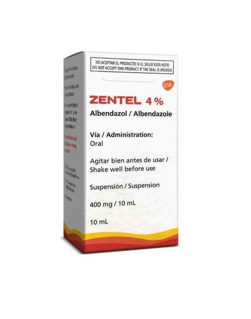 Zentel 4% Suspension 10ml