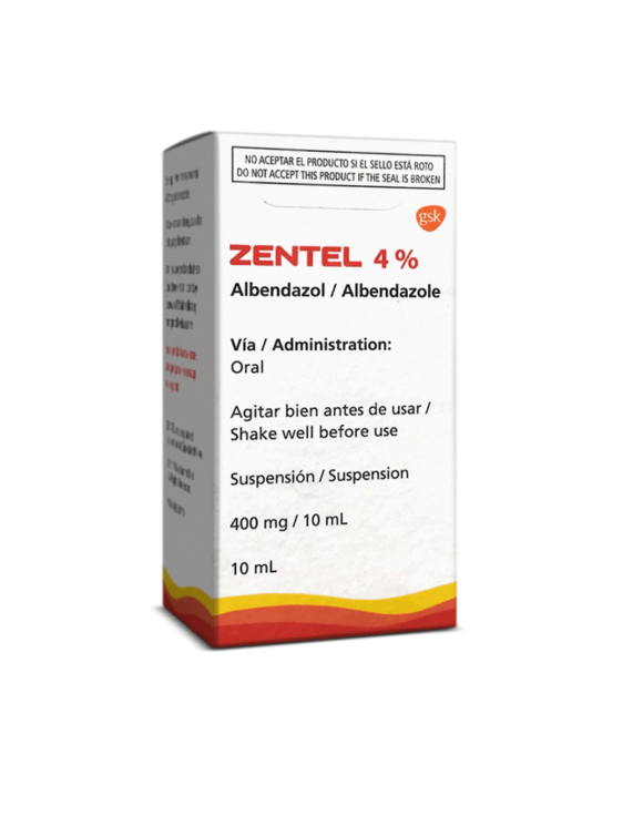 Zentel 4% Suspension 10ml