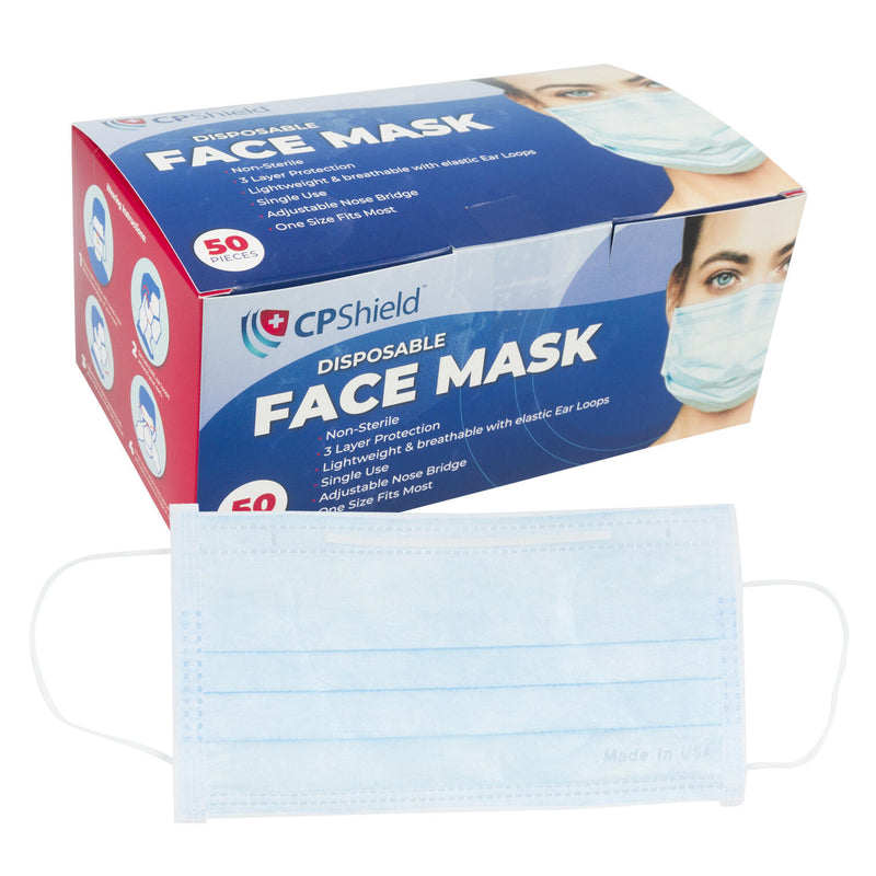 CP Shield Face Mask Disposable 50pk