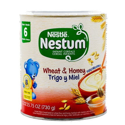 Nestle Nestum Wheat & Honey Cereal 6mths 730g