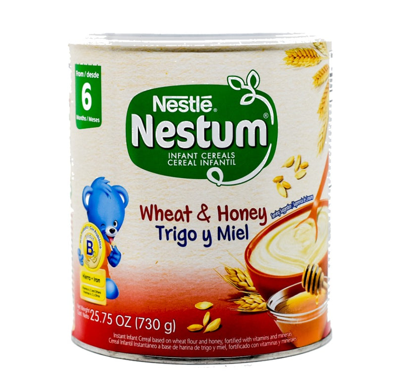 Nestle Nestum Wheat & Honey Cereal 6mths 730g