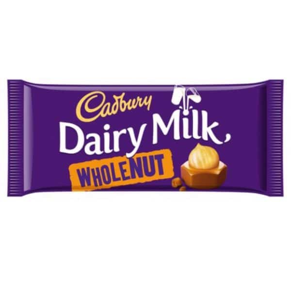 Cadbury Dairy Milk Whole Nut 180 (15)